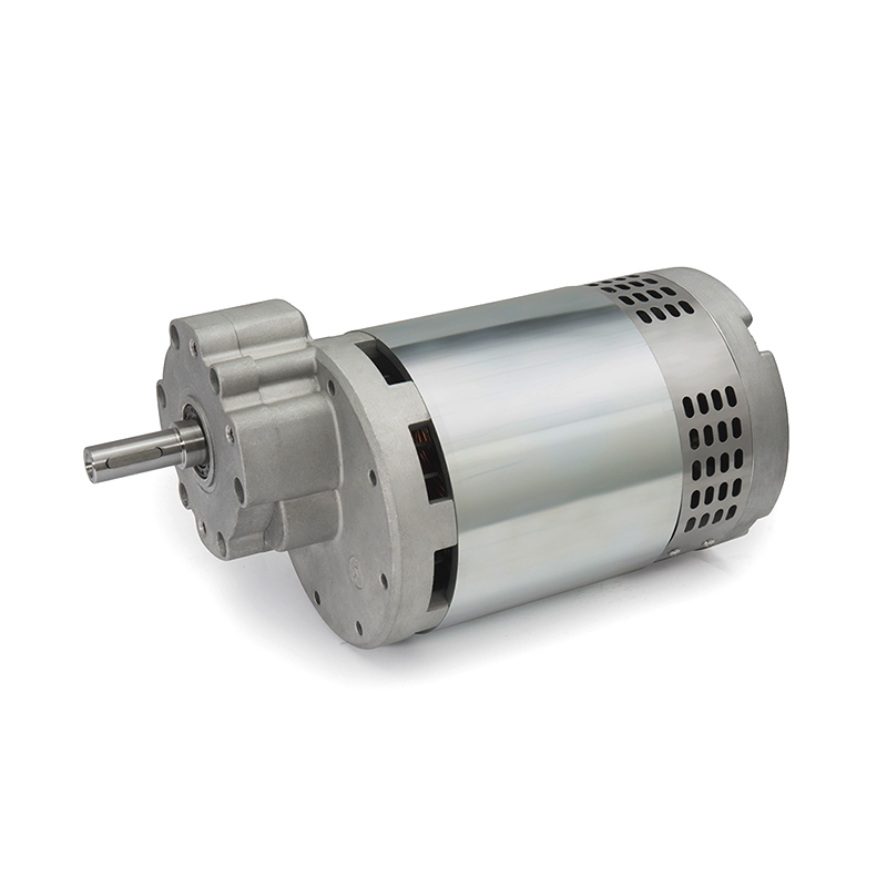 750W Small reduction box DC geared motor with carbon brushes