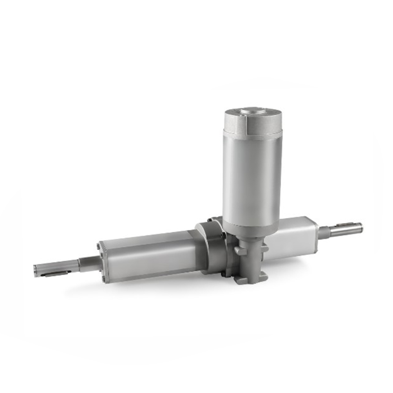 Electric motors connected to the wheels transaxle